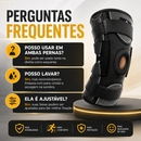 Joelheira Ortopédica Articulada — Suporte Profissional com Absorção de Impacto